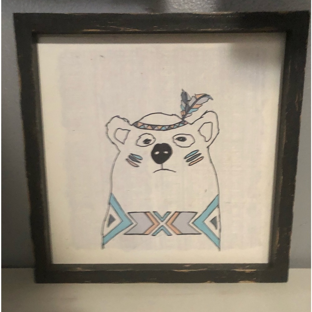 Hobby Lobby little boy native bear